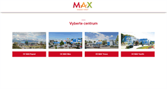Desktop Screenshot of ocmax.sk